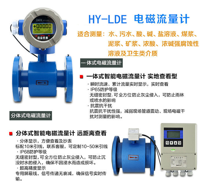 HY-LDE電磁流量計(jì)