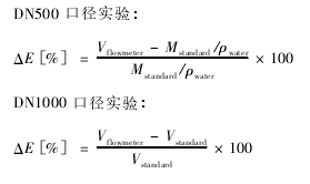 DN500 口徑實(shí)驗(yàn):